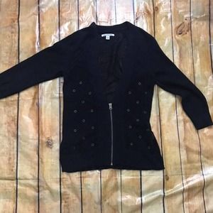 American Eagle Women's Black 3/4 Sleeve Cardigan Size Small